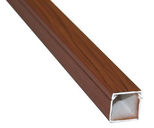 Canaleta adhesiva imitación madera 15x10mm. Tiras de 2 metros en PVC. –  BRICOLAMP