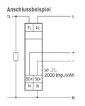 Eltako - WSZ15DE-32A - Contador de energía monofásico con display