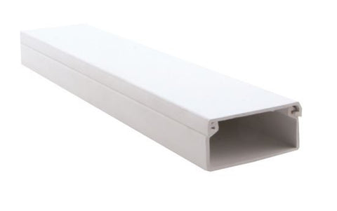 Canaleta blanca adhesiva 15 X 10 Tira de 2 metros