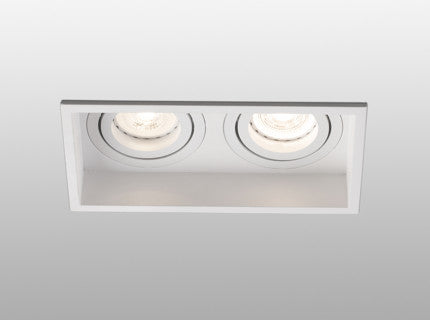 Hyde 2 cuadrado blanco - FARO - 40126