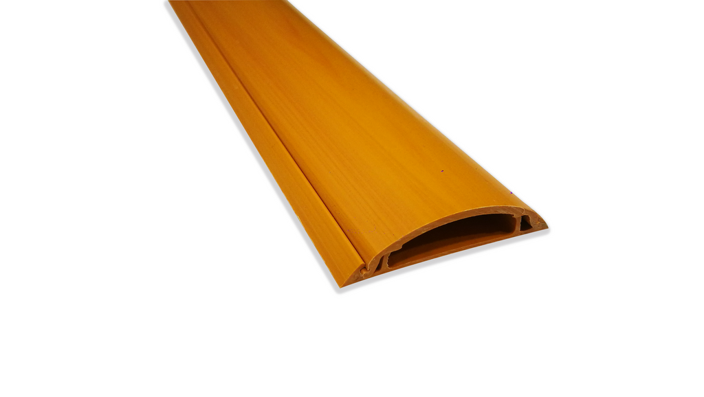 Canaleta adhesiva imitación madera 20x10mm. Tiras de 2 metros en PVC. –  BRICOLAMP