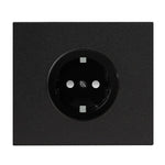 Enchufe SCHUKO negro - VECTIS
